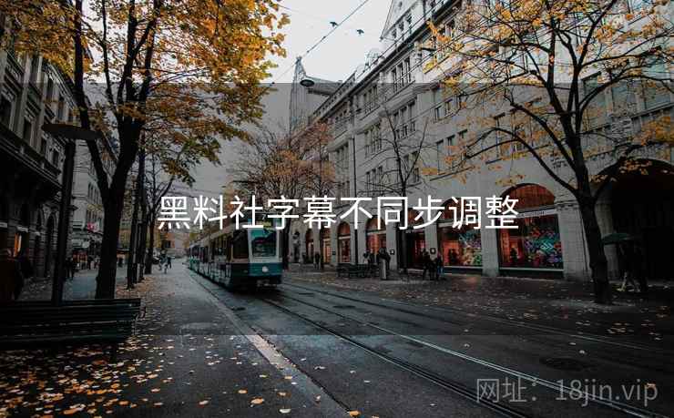 黑料社字幕不同步调整 黑料社字幕不同步调整