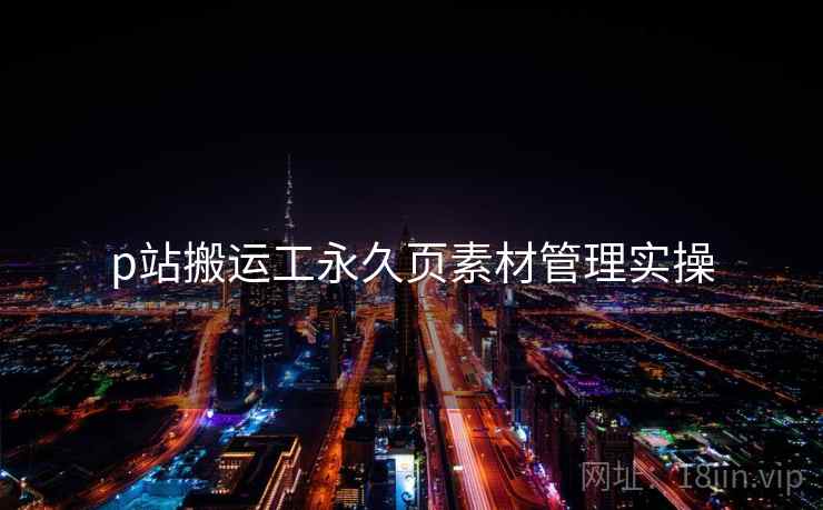 p站搬运工永久页素材管理实操